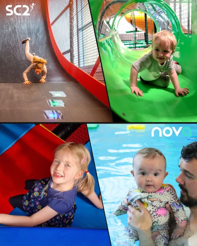 😃 BANK HOLIDAY fun with DLL! 😃
💥 Race the kids in Ninja TAG, let the little ones explore in Adventure Play or make a splash here at Nova! 💦 We're OPEN Bank Holiday Monday!

📍 Ninja TAG & Adventure Play - SC2 Rhyl 
📍 Adventure Play & Swimming Pool - Nova